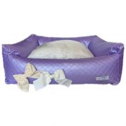 CAMA GRACE GLOSSY LILAS M BONITO PRA CACHORRO