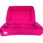 CAMA RETANGULAR MATELASSE PINK FABRICA PET