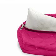 CAMA RETANGULAR MATELASSE PINK FABRICA PET