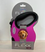 GUIA RETRATIL FLEXX ROSA 4M THE PETS BRASIL